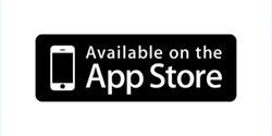 Logo reads Available on the iPhone App Store 